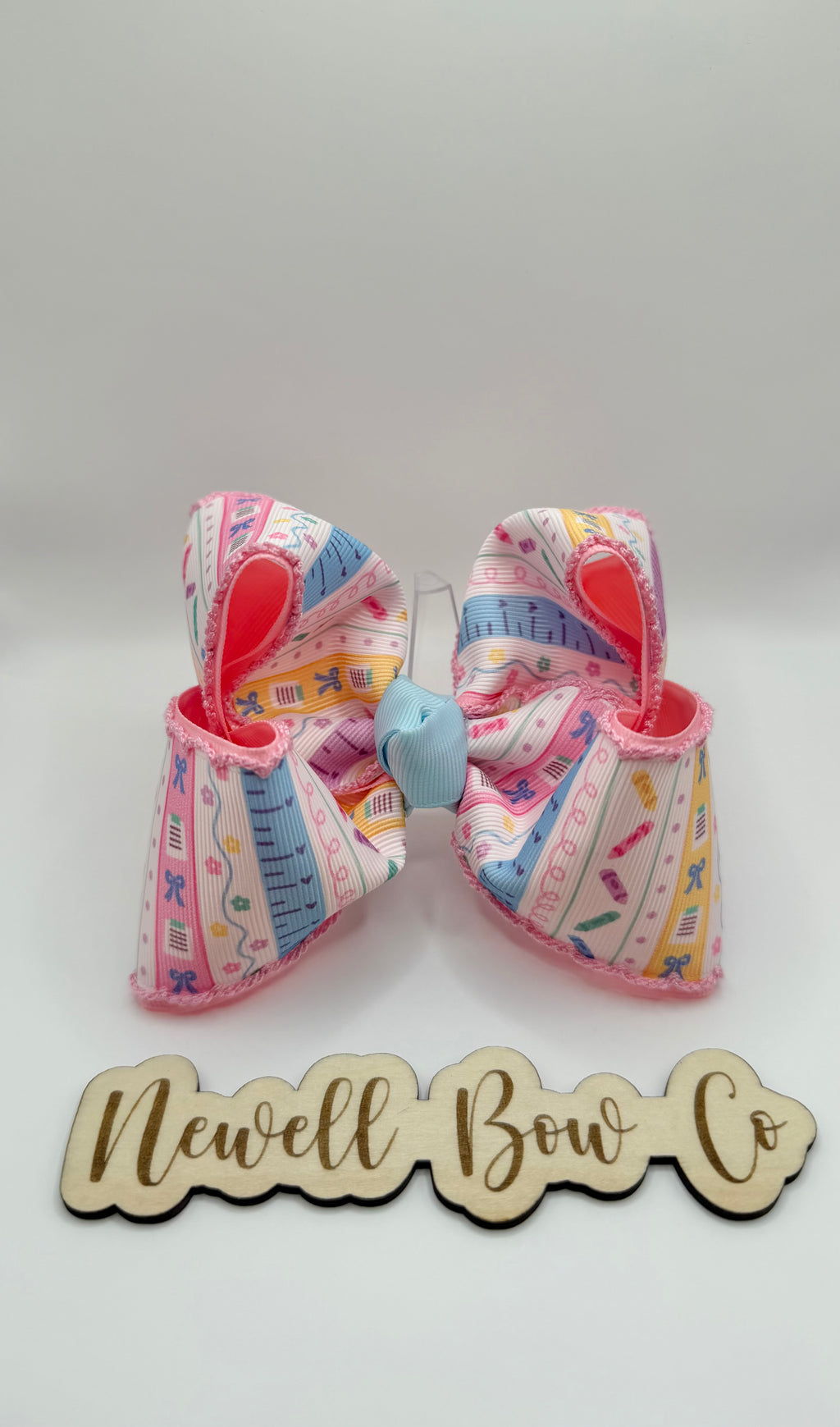 RTS Back to School Bow 4.5inch