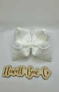 RTS 4.5 Inch white bow