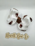 Custom Football Lace Bow
