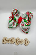 Christmas Tree Cake Custom Lace Bow