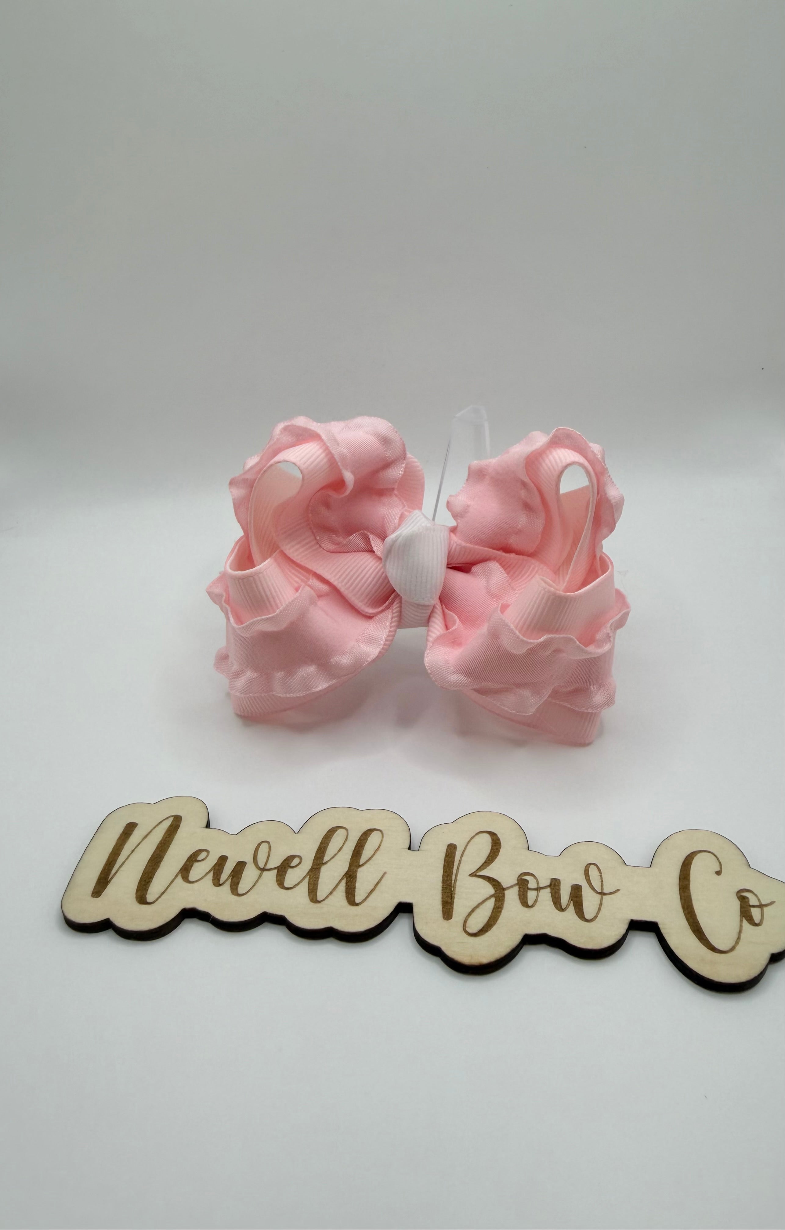 RTS 3inch Light Pink Micro Bow