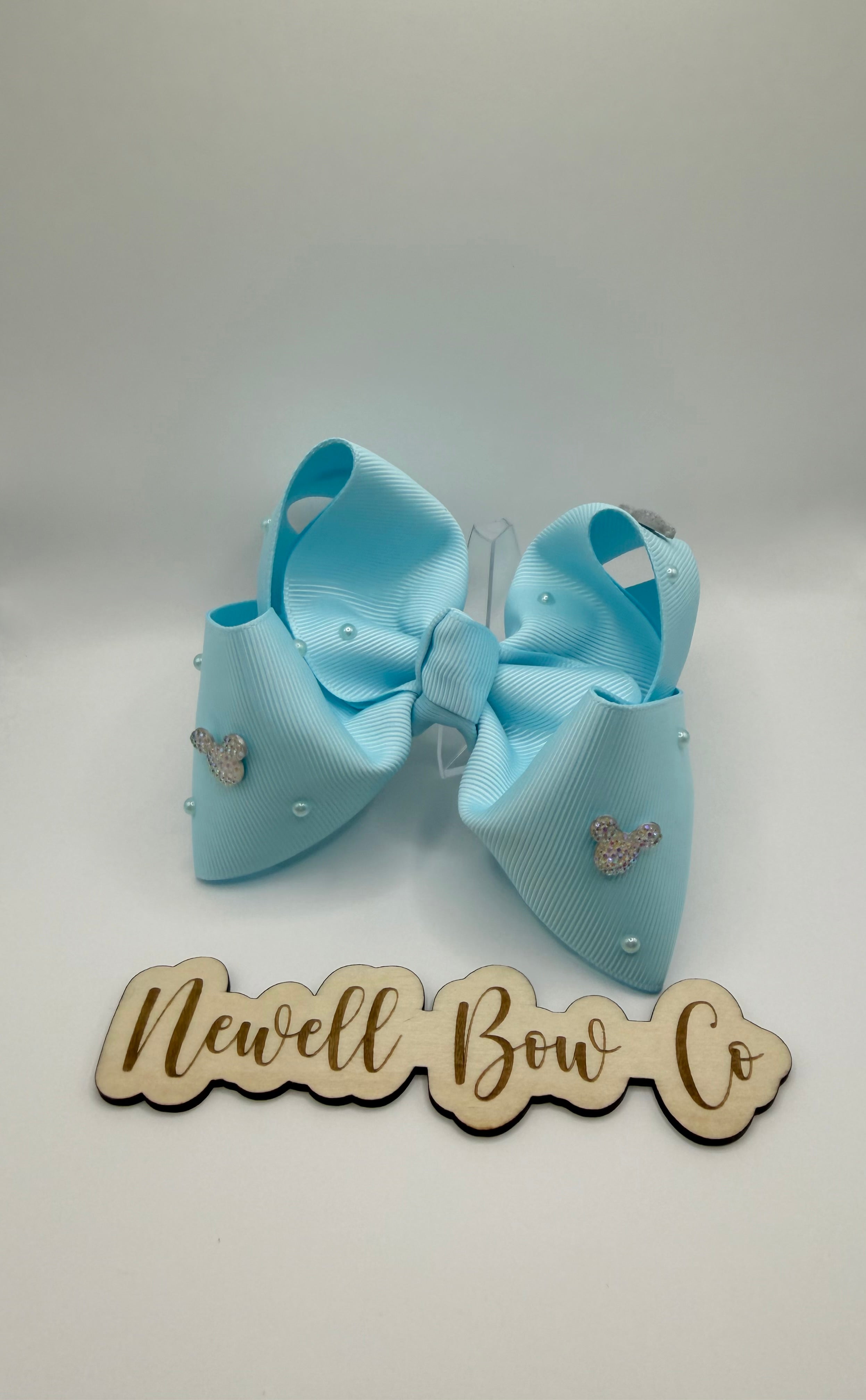 RTS Light Blue Magical Bow 4.5inch