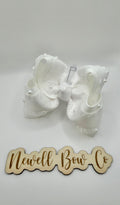 White Ruffle Pearl