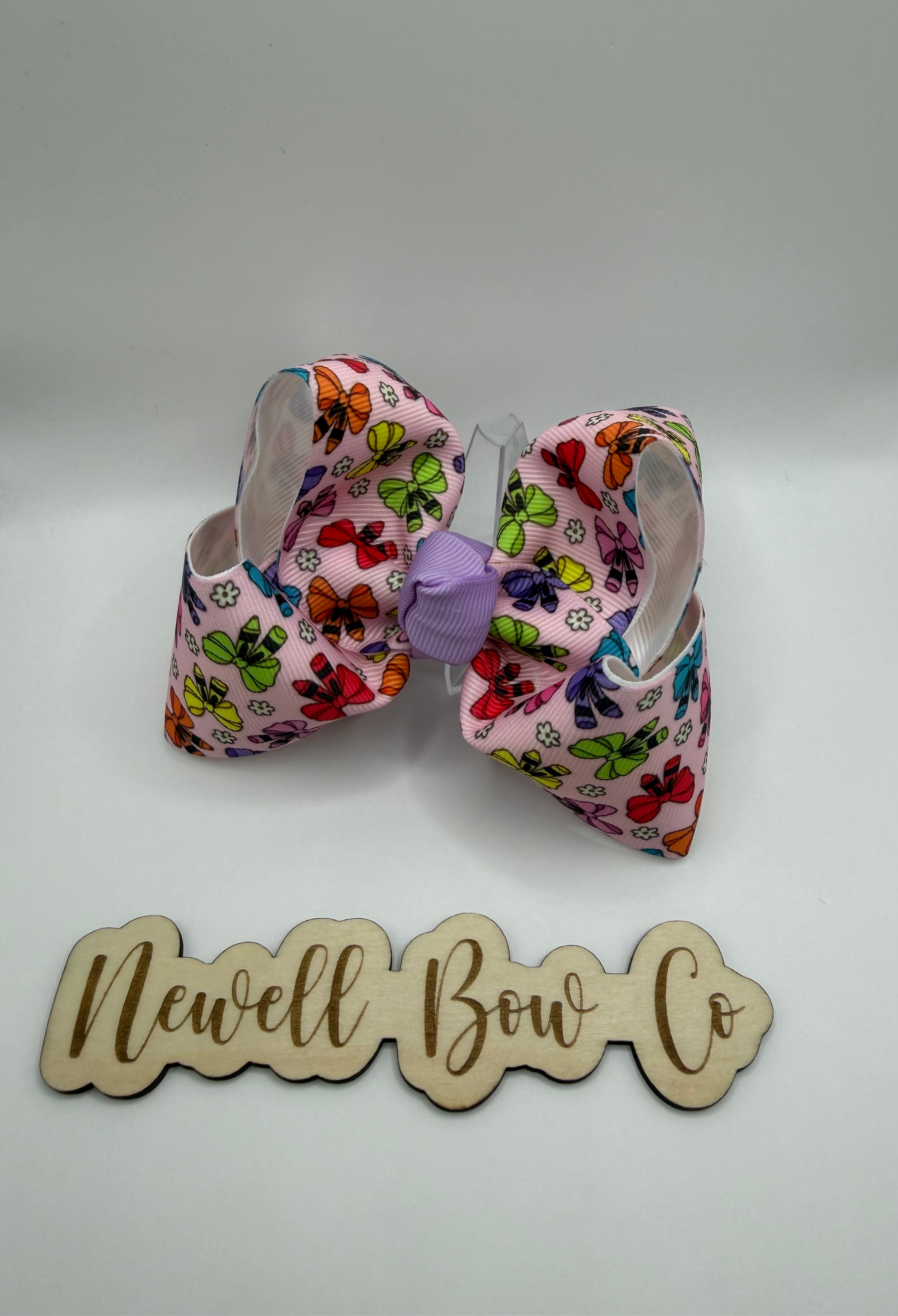 RTS 4inch Crayon Bow