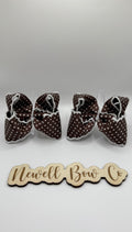 RTS 3inch Brown Polka Dot Piggies