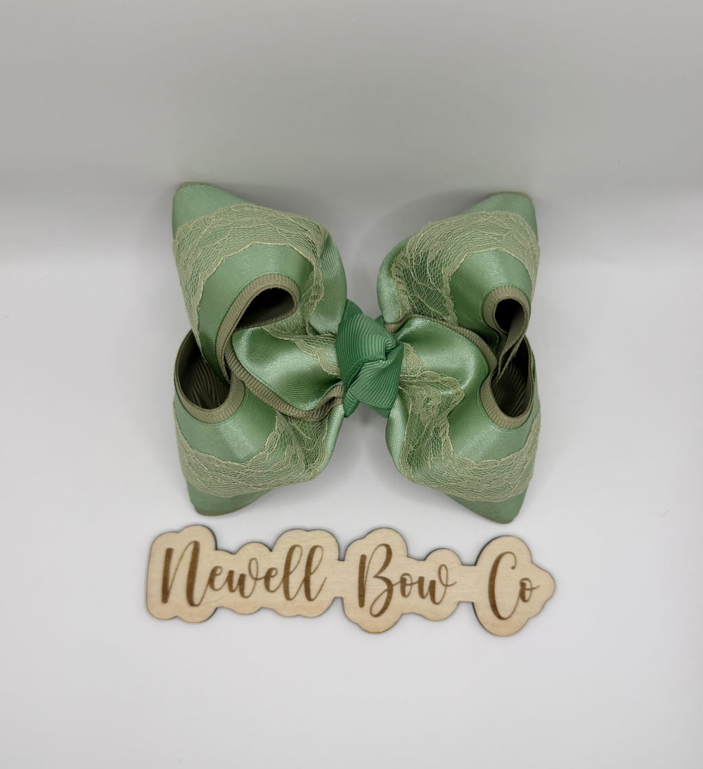 Sage Green Lace