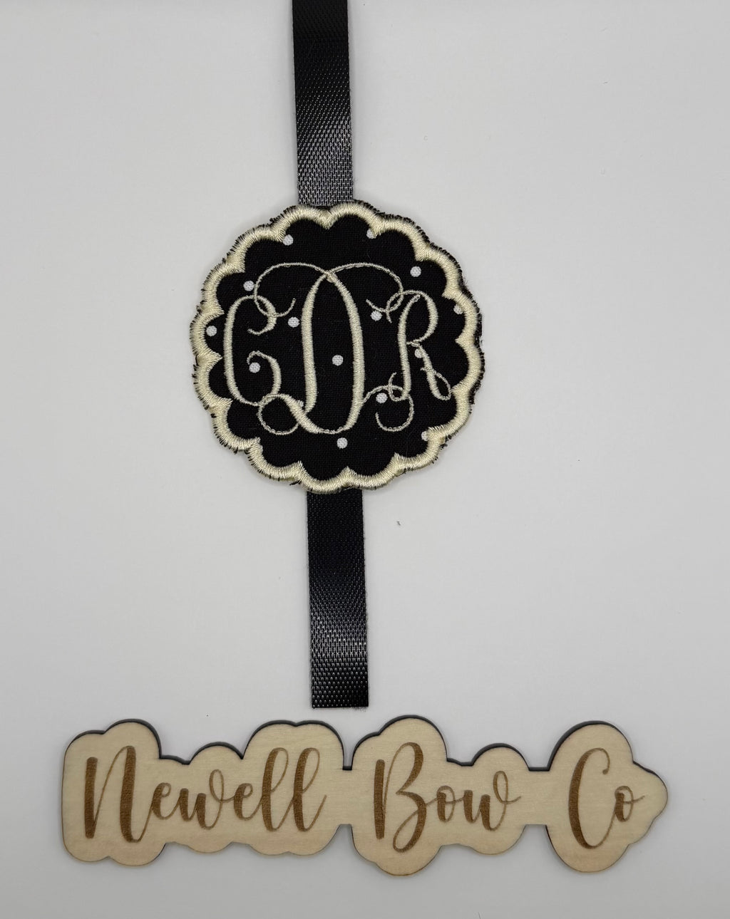 Vine Monogram Interchangeable Patch