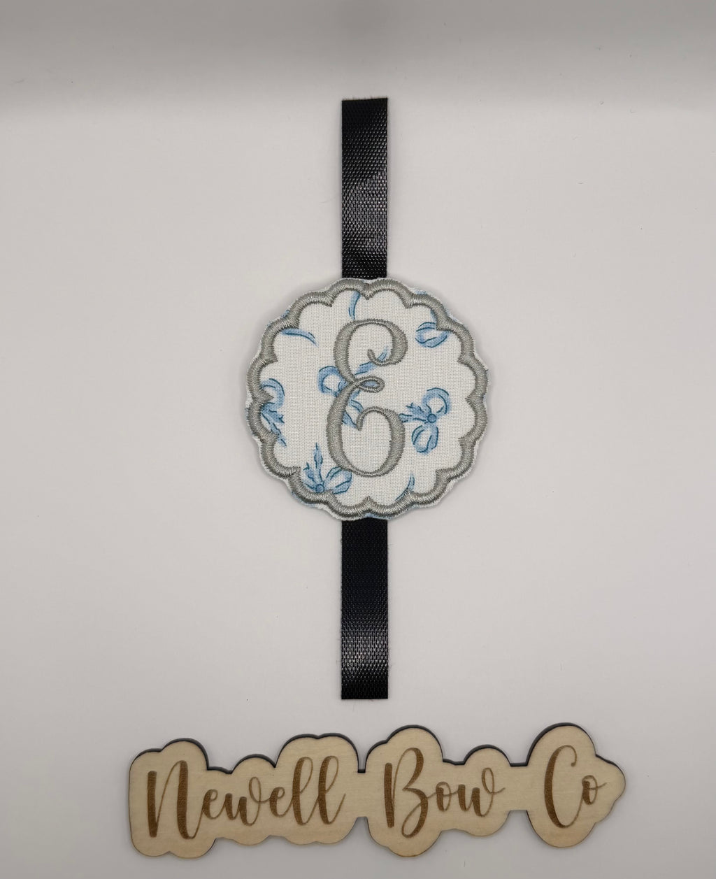 Vine letter Interchangeable patch