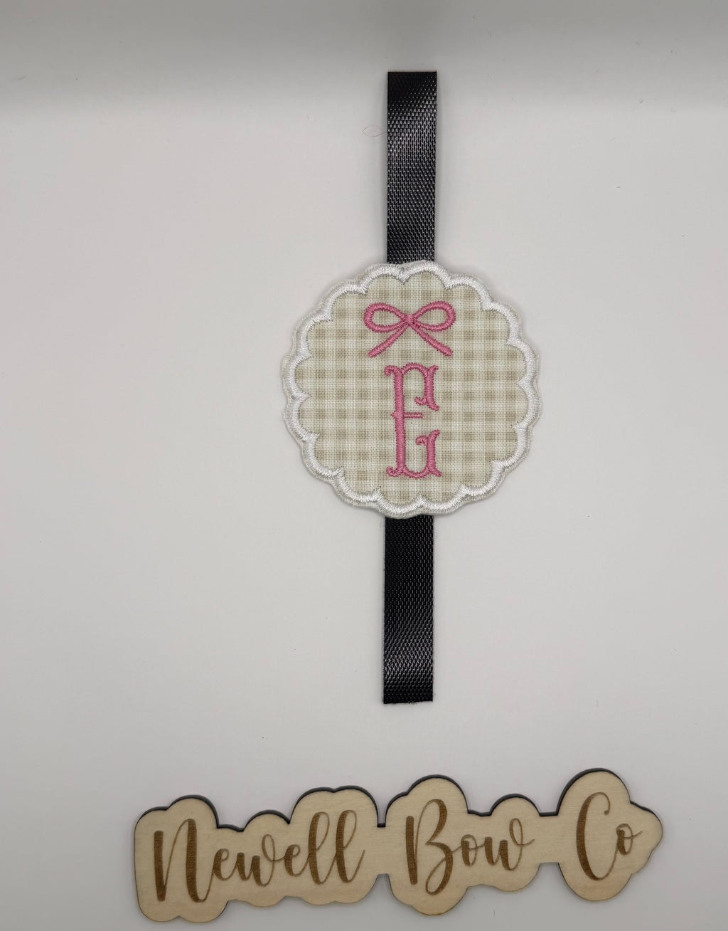 Fishtail Initial Interchangeable patch